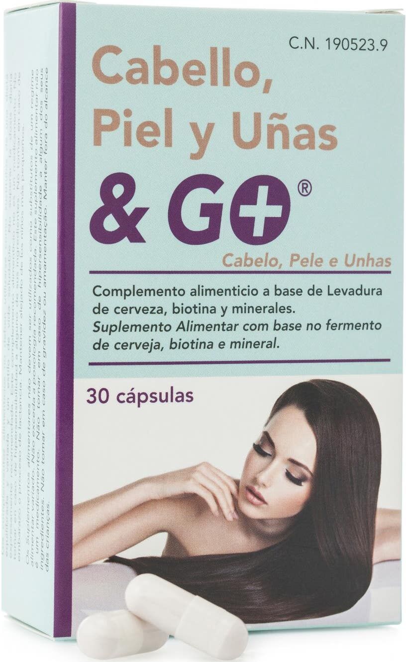 & GO Cabello Piel Uñas 30 Cápsulas