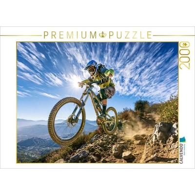 CALVENDO Puzzle Mit Adrenalin in Höchstform | 2000 Teile Lege-Größe 90x67cm Foto-Puzzle für glückliche Stunden