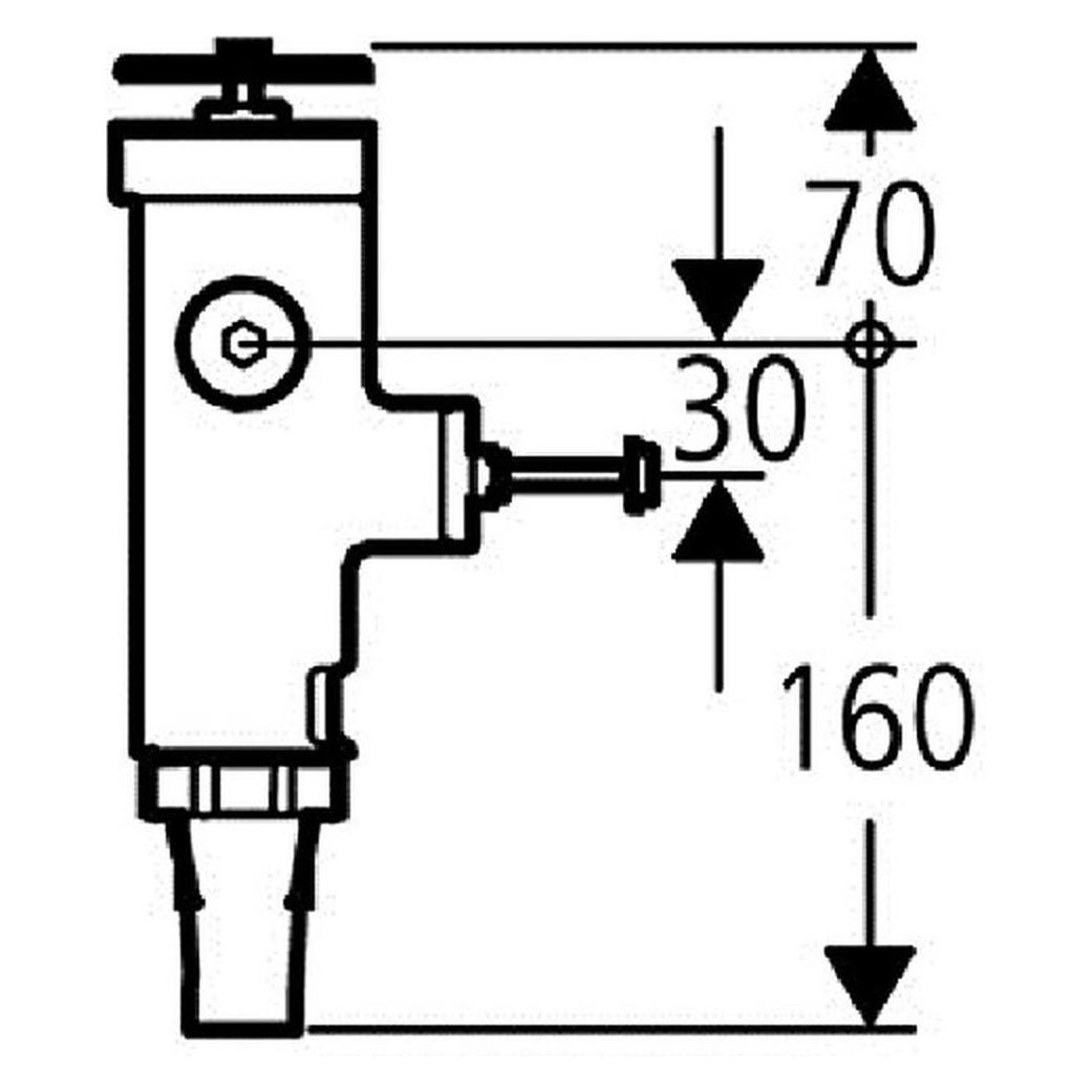 Grohe WC-Druckspüler (43996000)