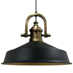 Bamyum Asletl Vintage Metall Weiß Pendelleuchte