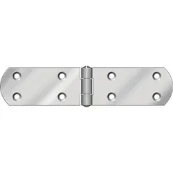 HOHAGE Kistenband H.35mm B.offen120mm S.2,0mm STA galv.gelb verz.Französisch - 501245