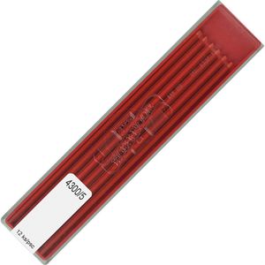 Koh-I-Noor Fallminen 4300/5, rot, 2mm, 12 Bleiminen