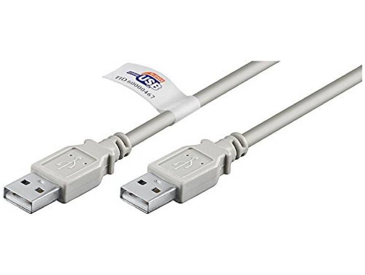 Wentronic USB-kabel (A-stekker op A-stekker) 5m