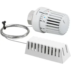 Oventrop Uni LH Thermostat 1011665 7-28 GradC, weiß, mit Nullstellung und Fernfühler, Kapillarrohr 2 m