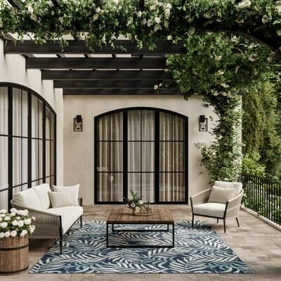 Nourison Garden Oasis Indoor/Outdoor Nature Area Rug