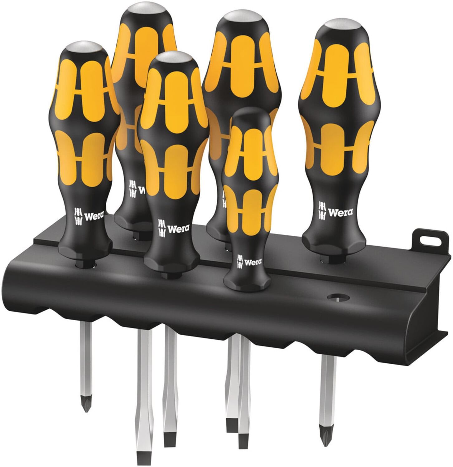 Wera Werk Schraubendrehersatz 6tlg.Schlitz-/Kreuz 018282 (05018282001)