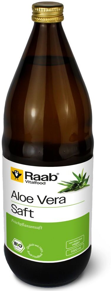 Raab Vitalfood Aloe Vera Saft Bio 1000 ml Flüssigkeit