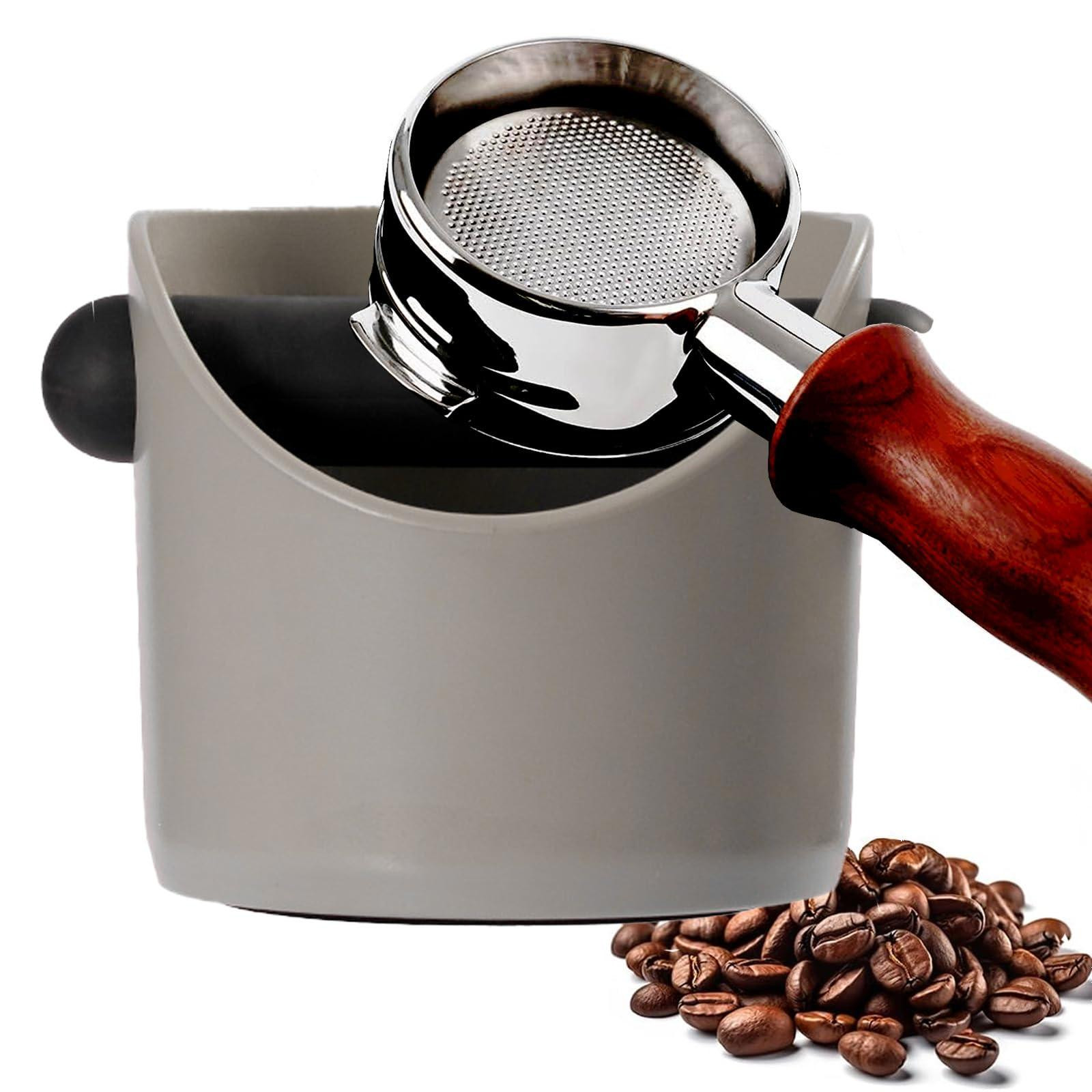 Selius Mini Espresso Afklopbak met Verwijderbare Afklopstang