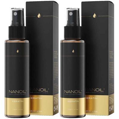 Nanoil Keratin Hair Conditioner x2 2x125 ml Dosierspray