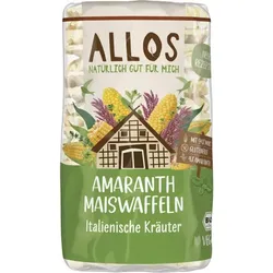Allos Amaranth Maiswaffeln Italienische Kräuter bio
