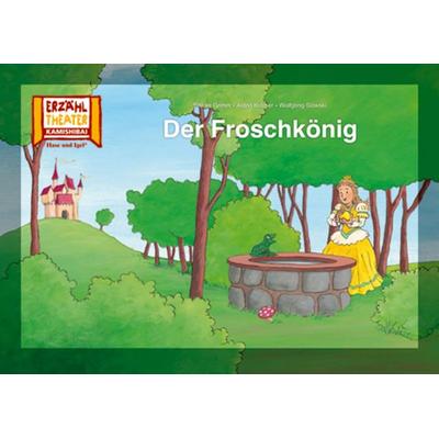 Der Froschkönig / Kamishibai Bildkarten, Nonbook von Brüder Grimm,Wolfgang Slawski, Hase und Igel Verlag