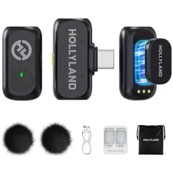HOLLYLAND Lark A1 Mini Duo Mikrofonset USB-C