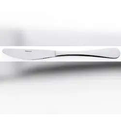 Esmeyer 12 x Menümesser CELINE, Chrom-Stahl, poliert, Länge: 23,0 cm. Gewicht pro Messer 80g.