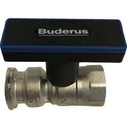 Buderus Logafix Pumpenkugelhahn DN25 mit SKB VPE 3 Stück