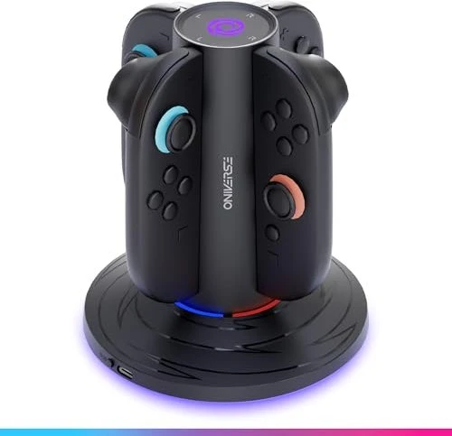 ONIVERSE Ladestation Quadrant für 4 Joy-Con Switch 2