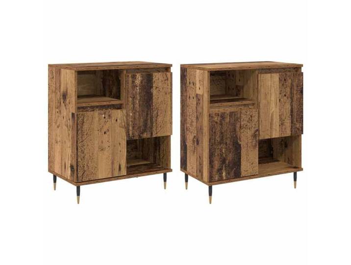 Buffets (2 pcs）- COCO - CHIC Enfilade moderne pour salon Bois ancien &&5430557