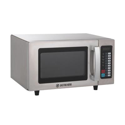 GastroHero Mikrowelle ECO 1000 W Gastro Mikrowelle Edelstahl 25 L Profi Mikrowellengerät Gastronomie Küche Restaurant