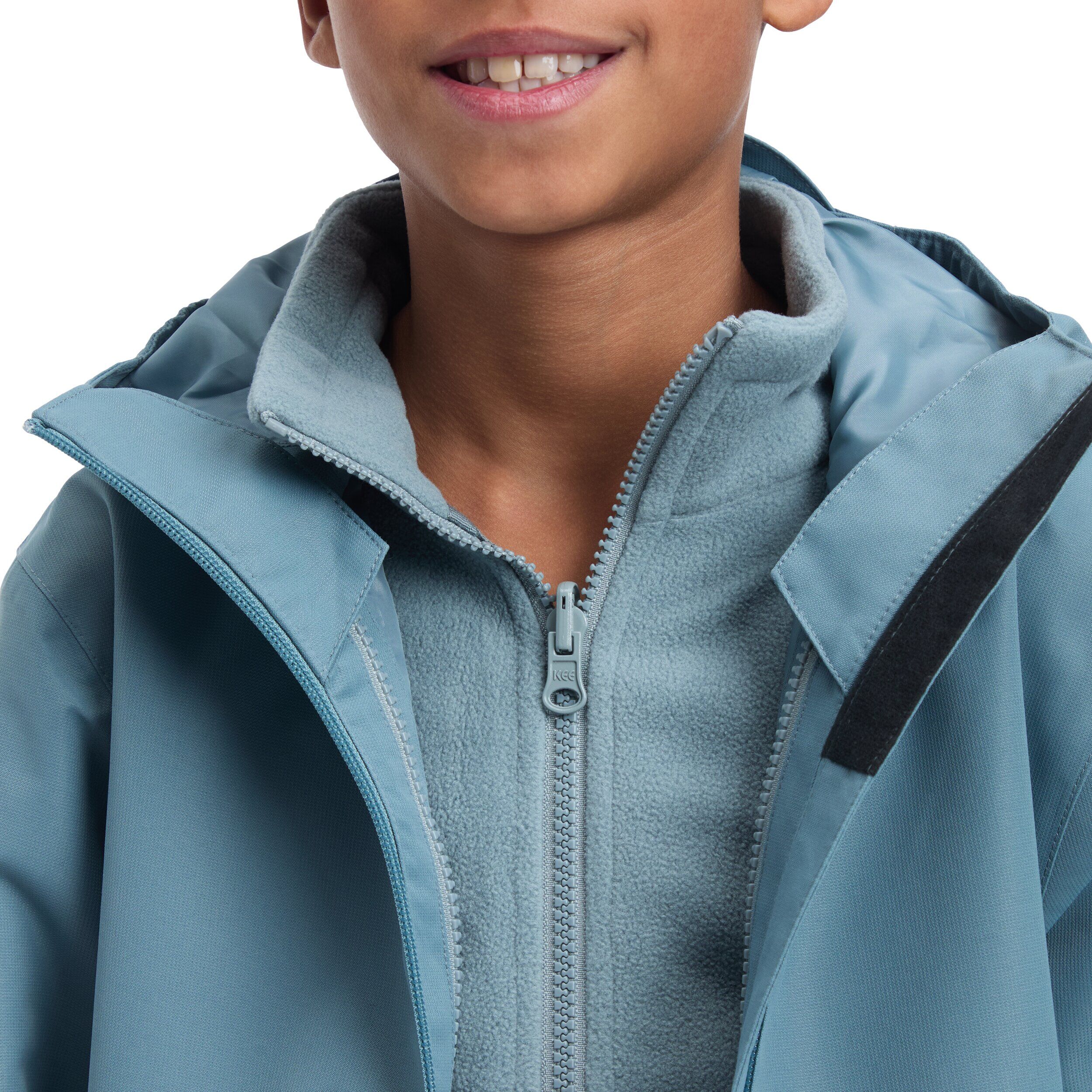 3-in-1-Funktionsjacke MCKINLEY "Ju.-Funktions-Jacke Allalin 3:1 III B", Kinder, Gr. 176, blau, Web, Obermaterial: 100% Polyester. Innenjacke: 100% Polyester, normal, Jacken 3-in-1-Funktionsjacke, sportlich, aus Polyester, 3-in-1-Funktionsjacke, wasserdich