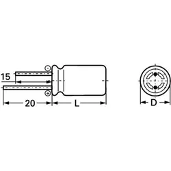 Bürklin Kondensator 29 D 160