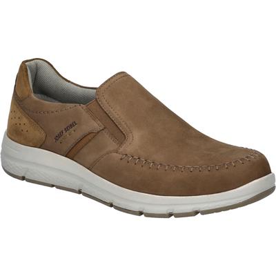 Slipper JOSEF SEIBEL "Giuseppe 05, tabak", Herren, Gr. 42, braun (tabak), Obermaterial: 100% Rindsleder Leather cow., Schuhe Slipper