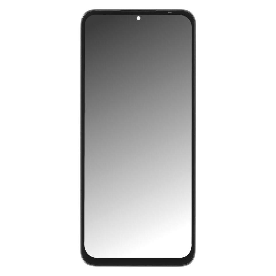 OEM Display + Rahmen für Redmi 12 4G schwarz (Display, Xiaomi Redmi 12) (45361164)