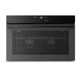 Klarstein Velaire Einbaubackofen | 90 cm | 127 Liter | Energieeffizientzklasse A Schwarz