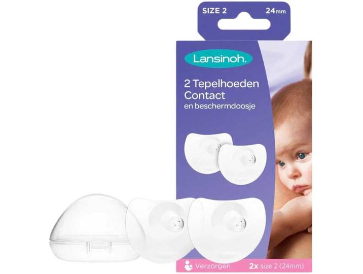 Lansinoh Tepelbeschermers - 2 Stuks - Incl. Beschermdoosje