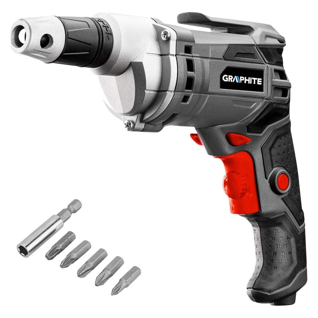 Graphite Netzwerkbohrmaschine - 520 W, 0-4200 Min. Revolutionen? 1, ein Koffer (Bohrschrauber) (TOP-58G794)