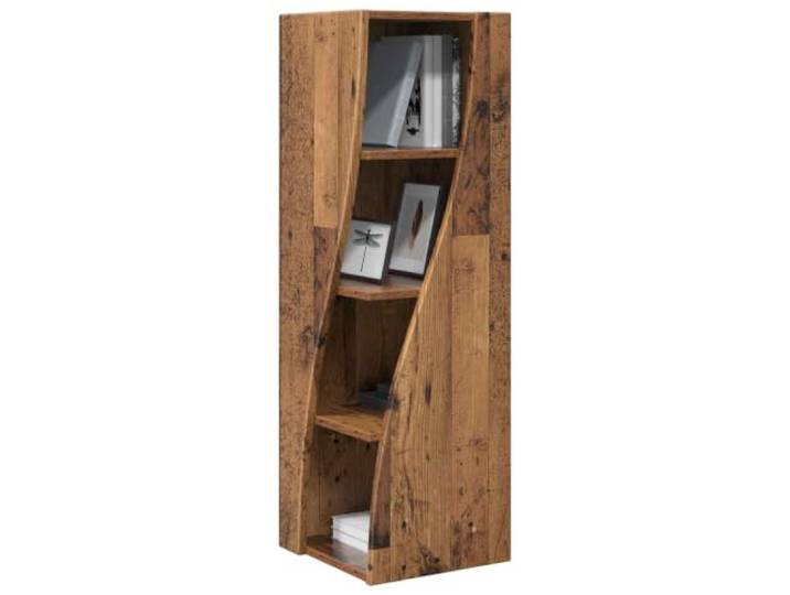 vidaXL Eckschrank 32x32x102cm Holzwerkstoff Altholz
