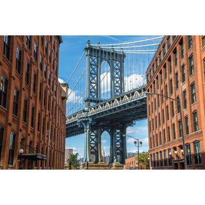 Fototapete PAPERMOON "Brooklyn Dumbo Area", bunt, B:3m L:2,23m, Vlies, Tapeten