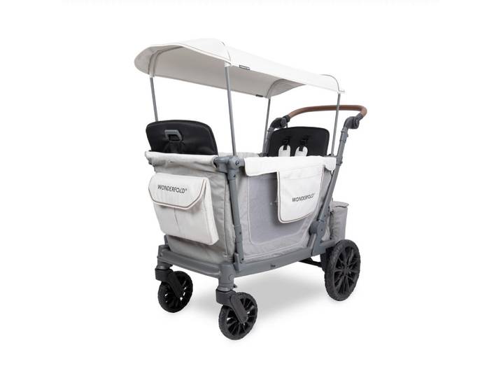 Wonderfold Bollerwagen L2 Series 2 Seater Wagon, Grau, Metall, 67x120x135 cm, Freizeit & Co, Gartenspielzeug, Bollerwagen