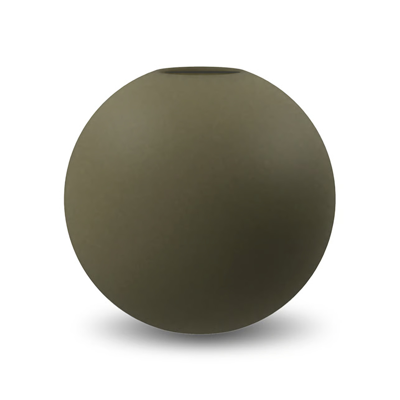 Cooee Design Ball vaas olive 20 cm