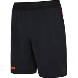 hummel hmlBLAZE Pro Trainingsshorts Kinder 2442 - black/orange 152