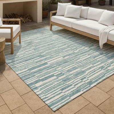 Addison Rugs Machine Washable Indoor/ Outdoor Modern Milo Chantille Rug
