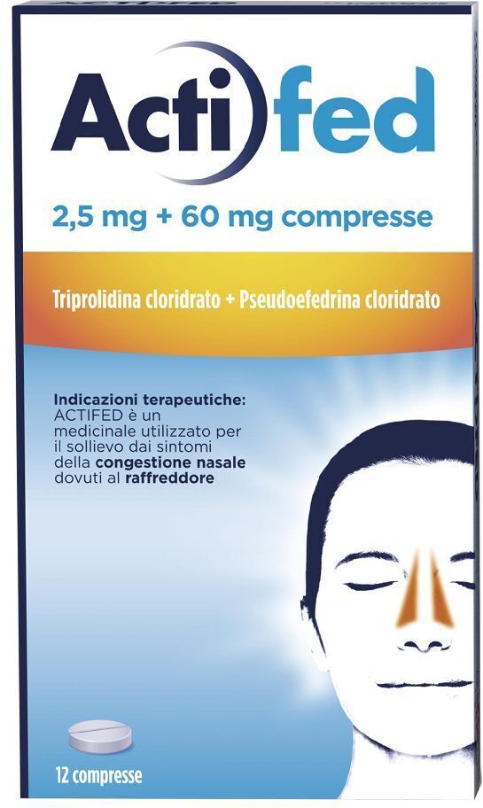 KENVUE ITALIA SPA Actifed, 12 Compresse
