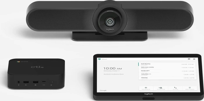 Logitech Small Room with TAP+Rally Bar Mini for Google Meet