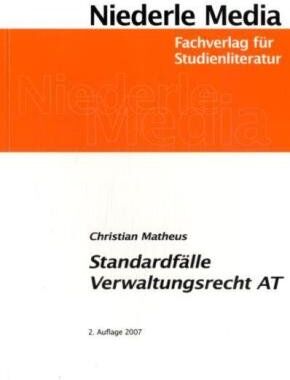 Pia Lange - Standardfälle Verwaltungsrecht (AT) - Preis vom 09.10.2026 07:28:09 h