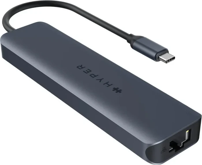 Hyper Drive EcoSmart Gen.2 Universal USB-C 7-in-1 Hub w 100 W PD Power Pass-thru