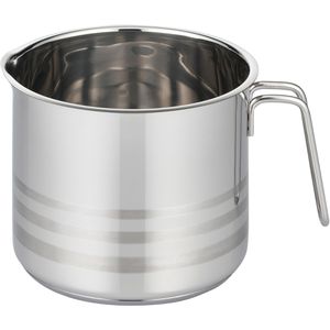 ELO Milchtopf Brillant, mit Ausgießer, Ø 14 cm, induktionsgeeignet, aus Edelstahl, 1,6 Liter