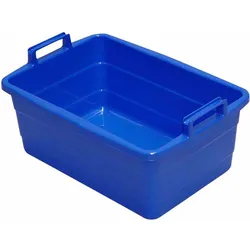 LOCKWEILER   Wanne eckig 50 cm/26 l blau