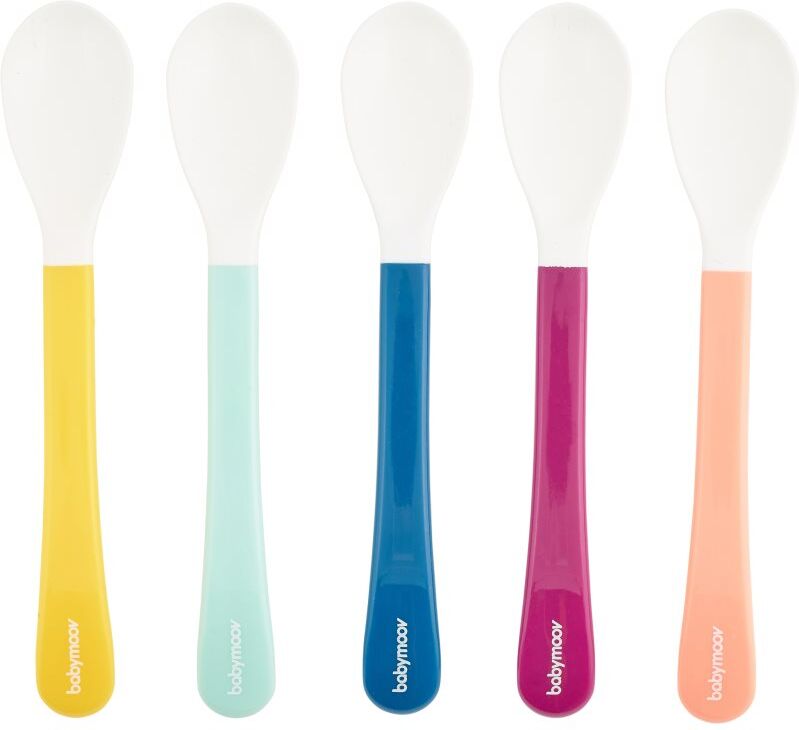 Babymoov Spoons Multicolor cuillère 8m+ Multicolor 5 pcs