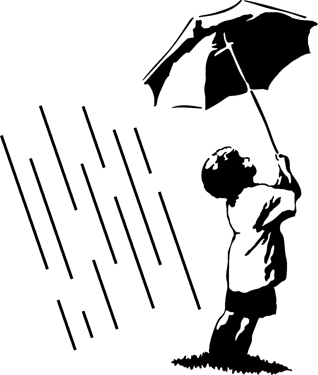 NC Sticker L’enfant sous la pluie