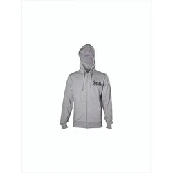 Bioworld Zelda Hoodie Sheikah Auge XL grau