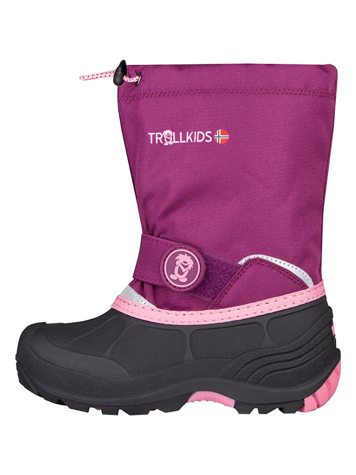 Trollkids Winterboots "Telemark Winter Boot XT" in Lila - 32