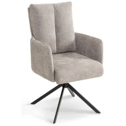 2er-Set [de]sign & more Stuhl Rio Stoff Beige