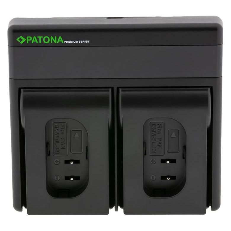 Patona Batteries Replacement Dual Charger USB USB-C (Kamera Akku Ladegerät) (121687)