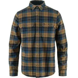 FJÄLLRÄVEN Fjällräven Herren Hemd Singi Heavy Flannel Shirt, Größe L in Braun Braun