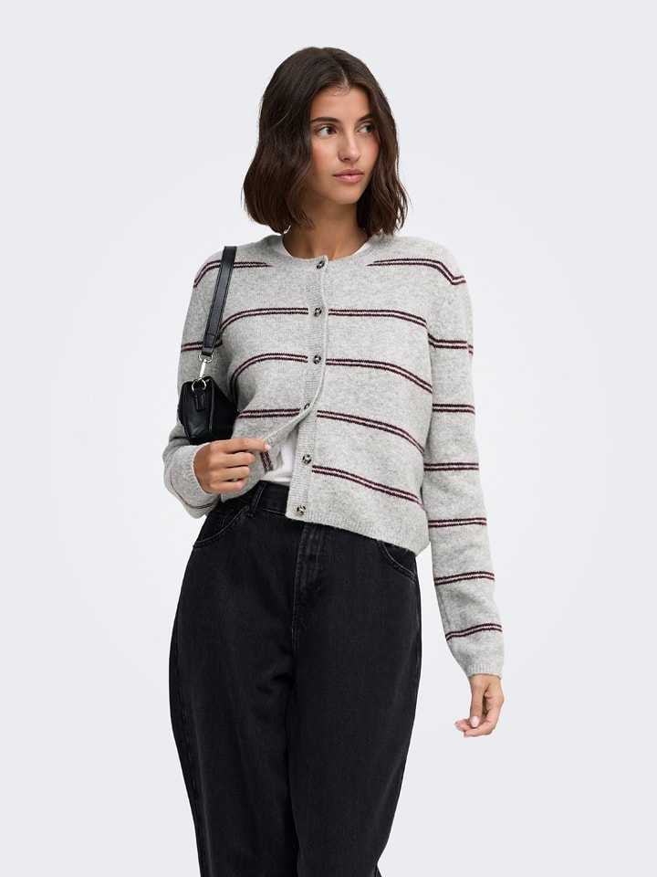 JDY Cardigan "Chloe" in Hellgrau - XL