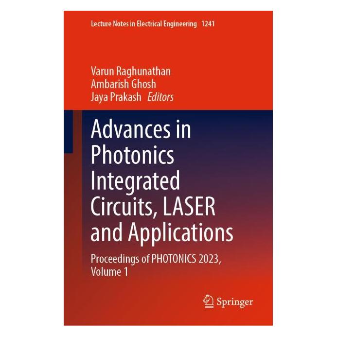 Springer Advances in Photonics Integrated Circuits, LASER and Applications (Englisch, Hardcover) (65195779)