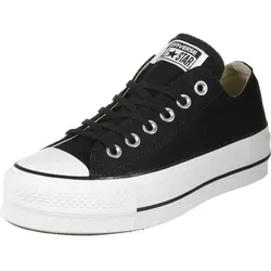 CONVERSE CTAS LIFT OX Sneaker Damen | Gr. 37 1/2 | schwarz - schwarz